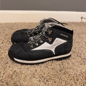 Timberland Black and White Men's Hiking Boots